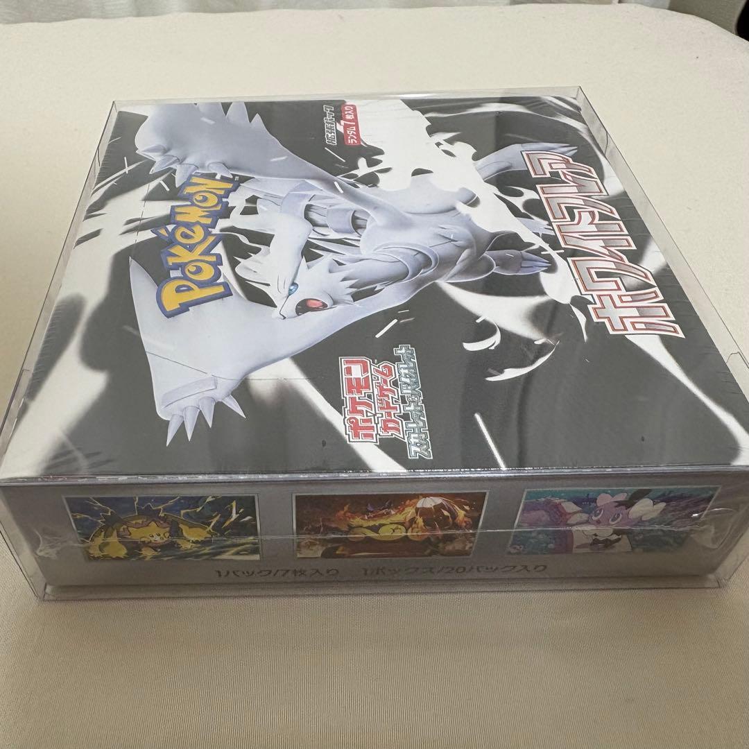 ポケカ ホワイトフレア 1BOX 未開封 シュリンク付 BOX ＋おまけハンカチ