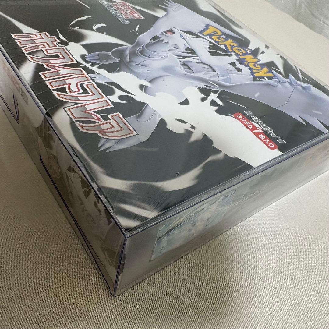 ポケカ ホワイトフレア 1BOX 未開封 シュリンク付 BOX ＋おまけハンカチ