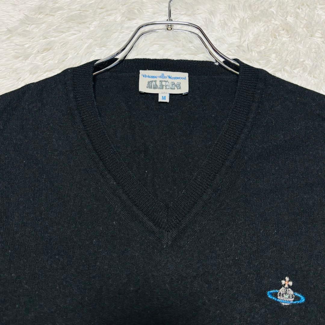 希少 90s ヴィヴィアン ウエストウッド マン オーブ セーター ブラック M