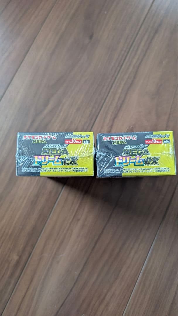 ポケカ【シュリンク付き】MEGA ドリーム　 2BOX