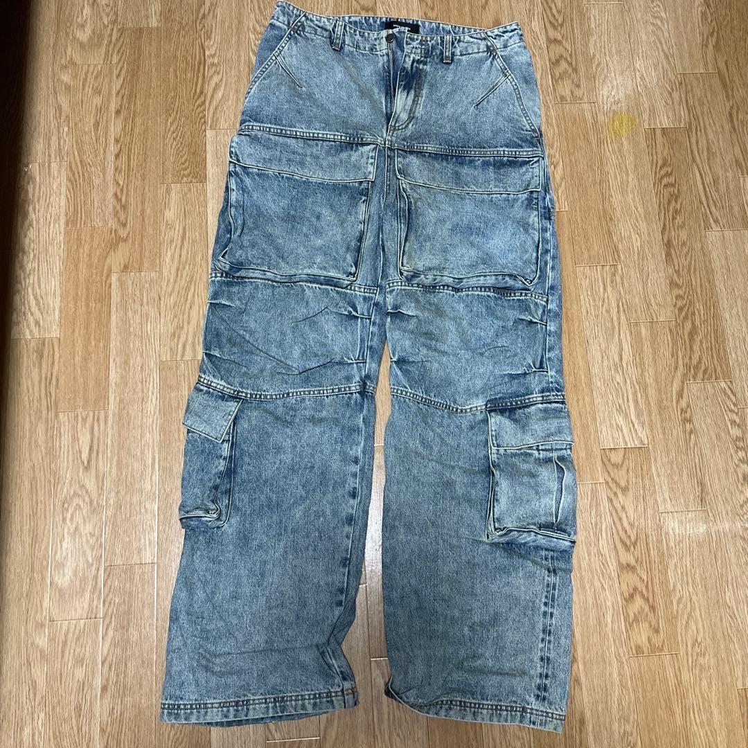 Entire Studios エンタイアスタジオ デニムカーゴパンツ