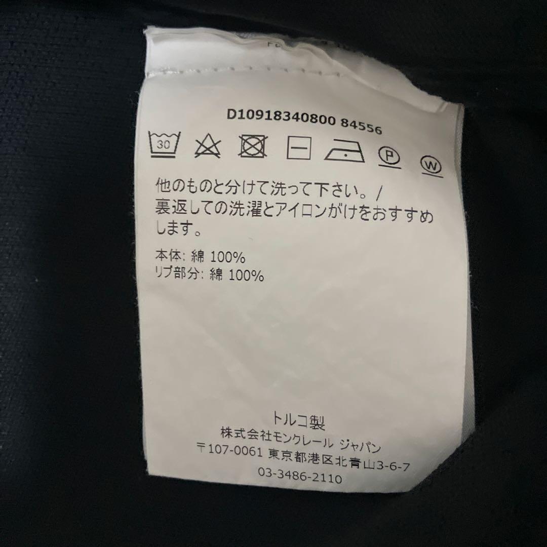 MONCLER ブラック メンズ ポロシャツ サイズS モンクレール