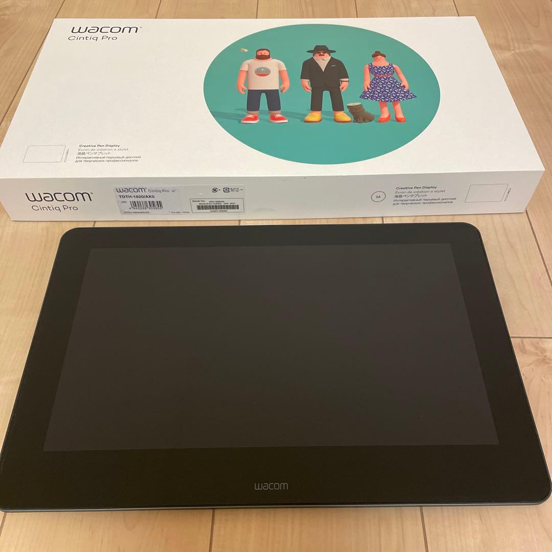 【美品】Wacom Cintiq Pro 16（DTH-1620/AK0）