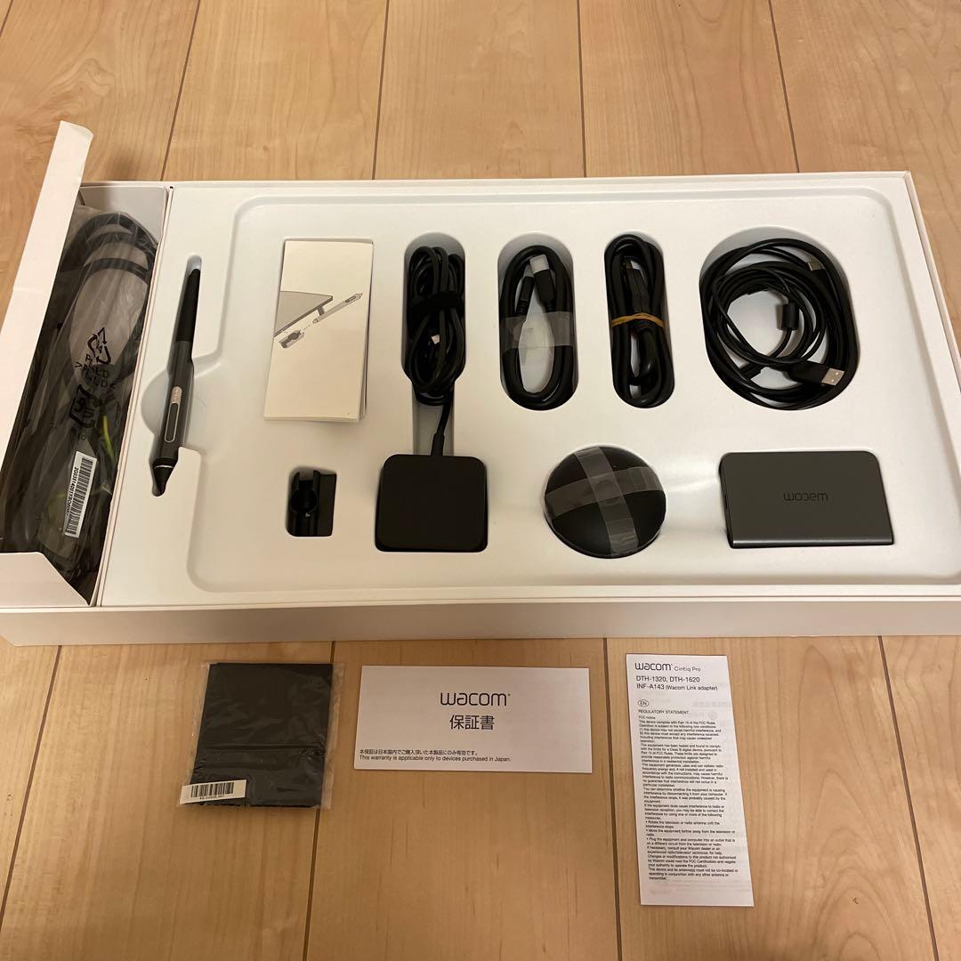 【美品】Wacom Cintiq Pro 16（DTH-1620/AK0）