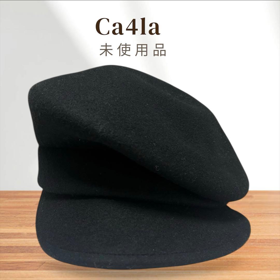 CA4LA アシンメトリーキャスケット ブラック　ワンサイズ