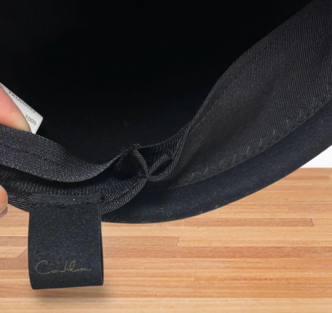 CA4LA アシンメトリーキャスケット ブラック　ワンサイズ