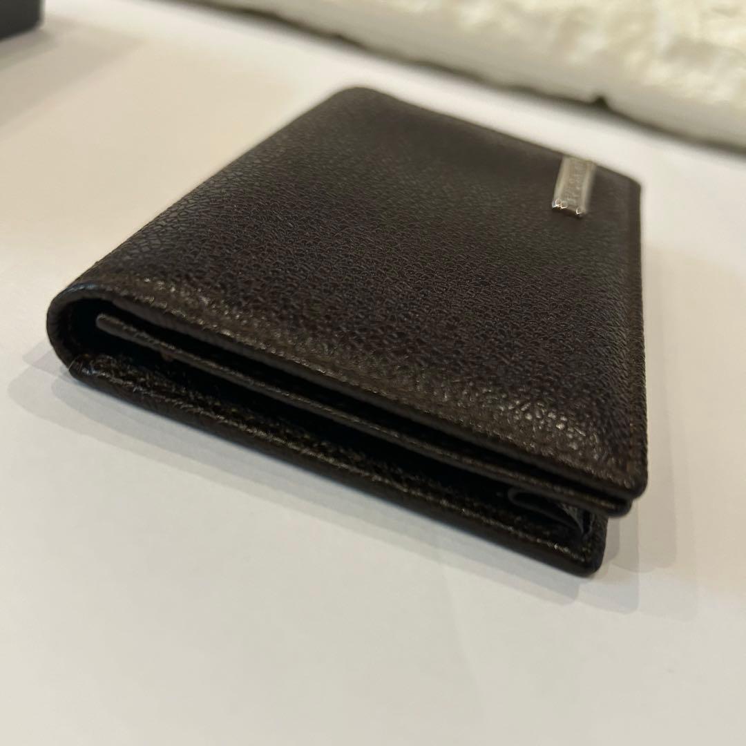 未使用⭐️ BVLGARI ブルガリ　ダークブラウン 名刺入れ　カード入れ