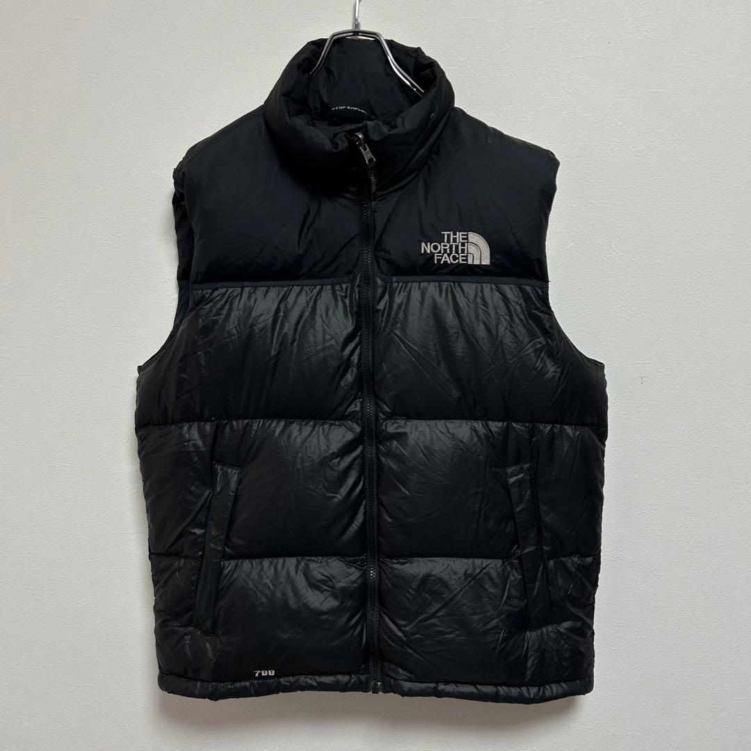 日本未入荷　海外限定　ノースフェイス　ヌプシダウンベスト　700FP 黒　M
