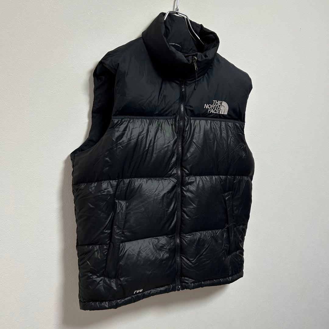 日本未入荷　海外限定　ノースフェイス　ヌプシダウンベスト　700FP 黒　M