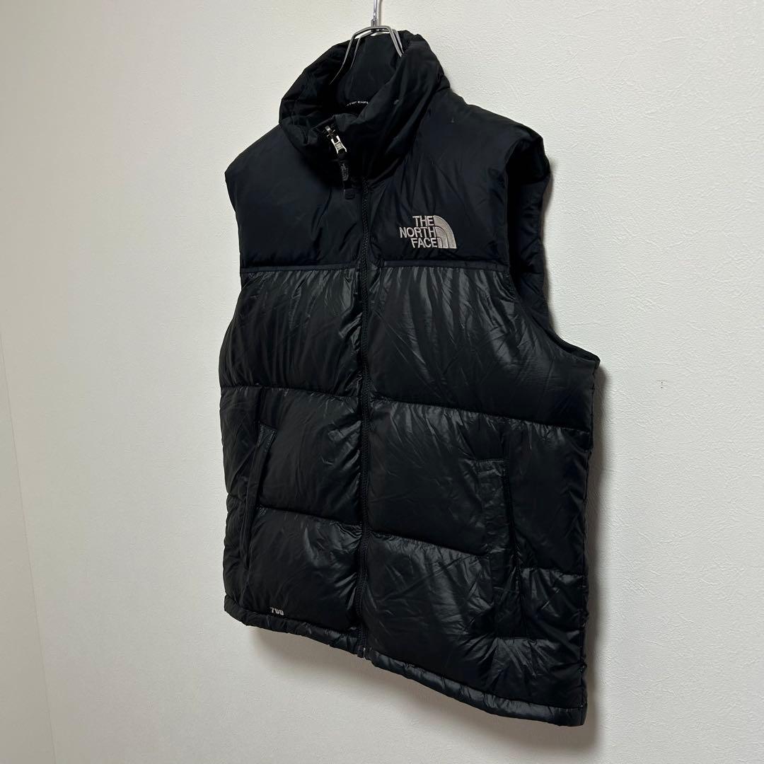 日本未入荷　海外限定　ノースフェイス　ヌプシダウンベスト　700FP 黒　M