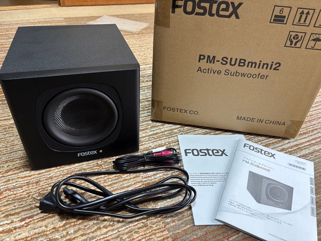 スピーカー・ウーファー fostex pm-submini2