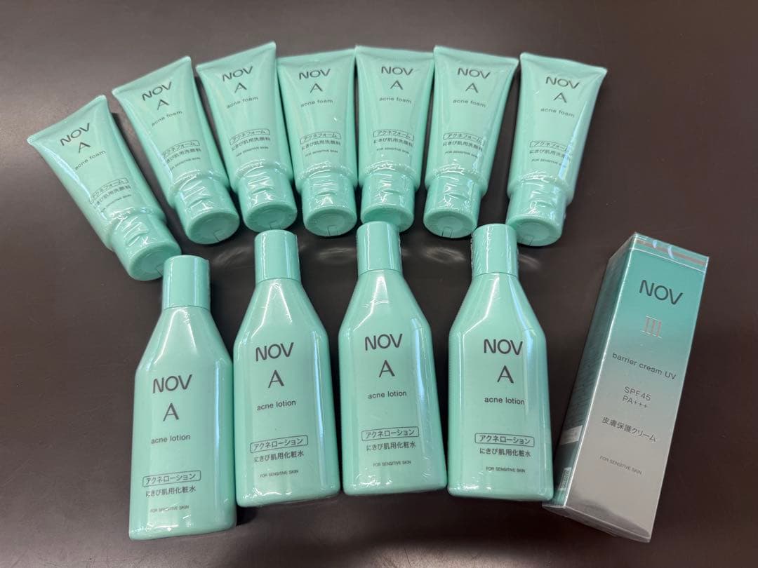 s*読様 NOV アクネフォーム NOV アクネローション NOV バリアクリー