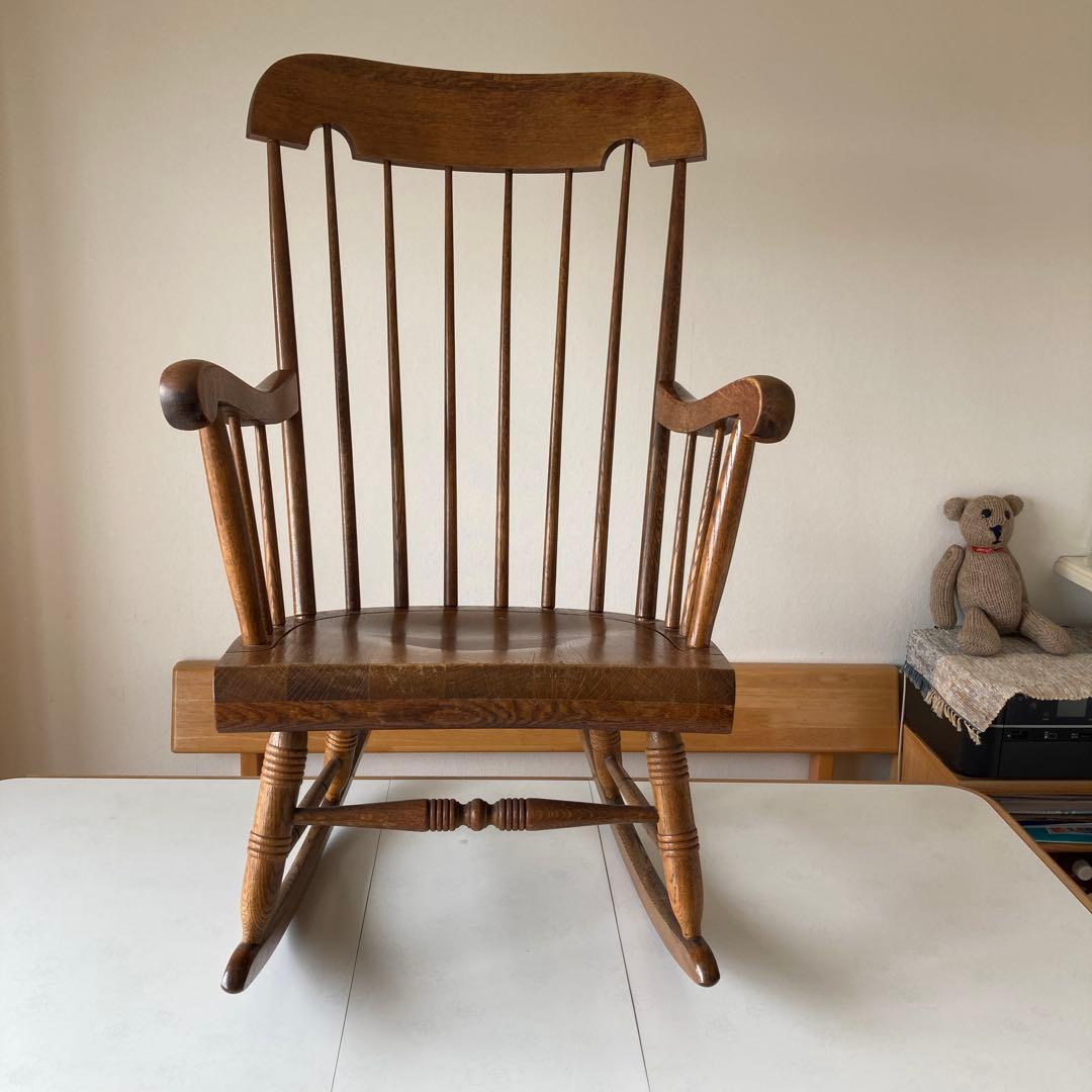 飛騨産業・木製ロッキングチェア