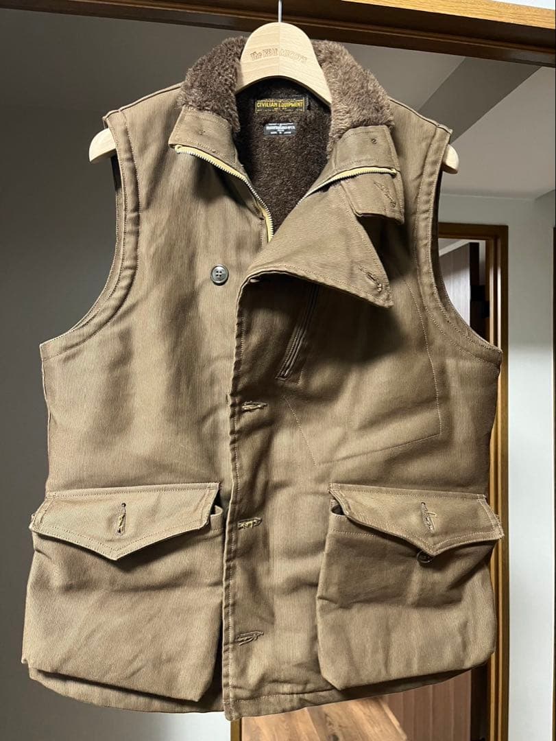 トップス FREE WHEELERS WINTER AVIATORS VEST