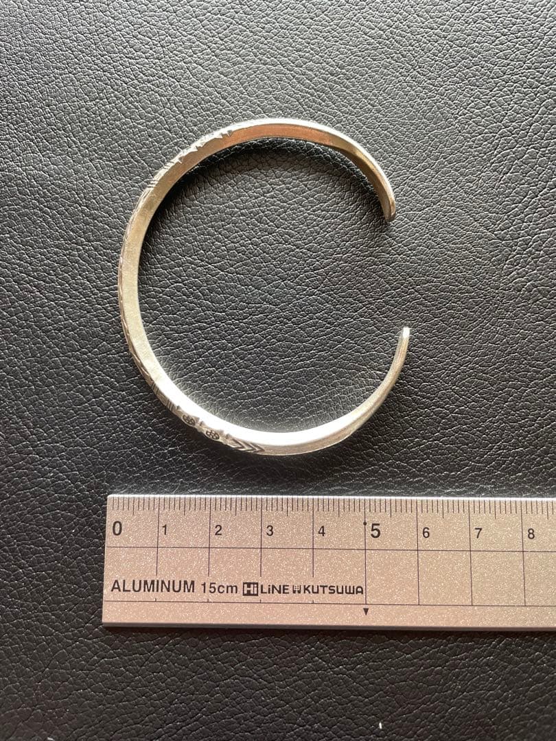 カレン族　カレンシルバー　バングル　チャトゥチャック（jatujak）