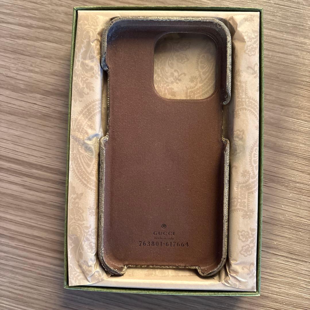 GUCCI GGパターン iPhoneケース/iPhone15対応