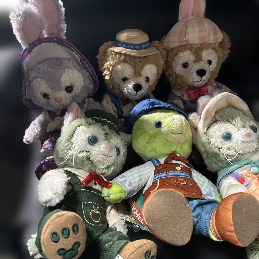 上海ディズニー　ぬいぐるみ　6体セット
