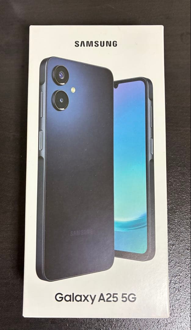 【新品未使用】Samsung Galaxy A25 5G ブルー