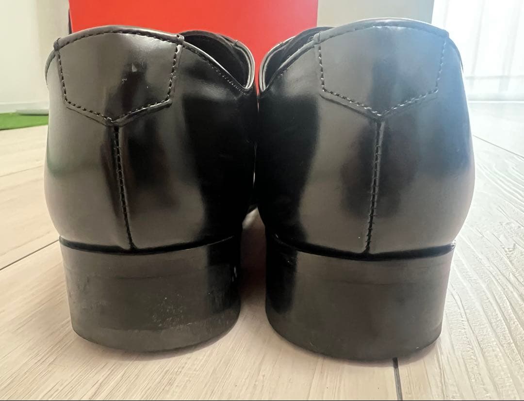 REGAL 725R AL ブラック 紳士靴 ストレートチップ 25.5cm 黒