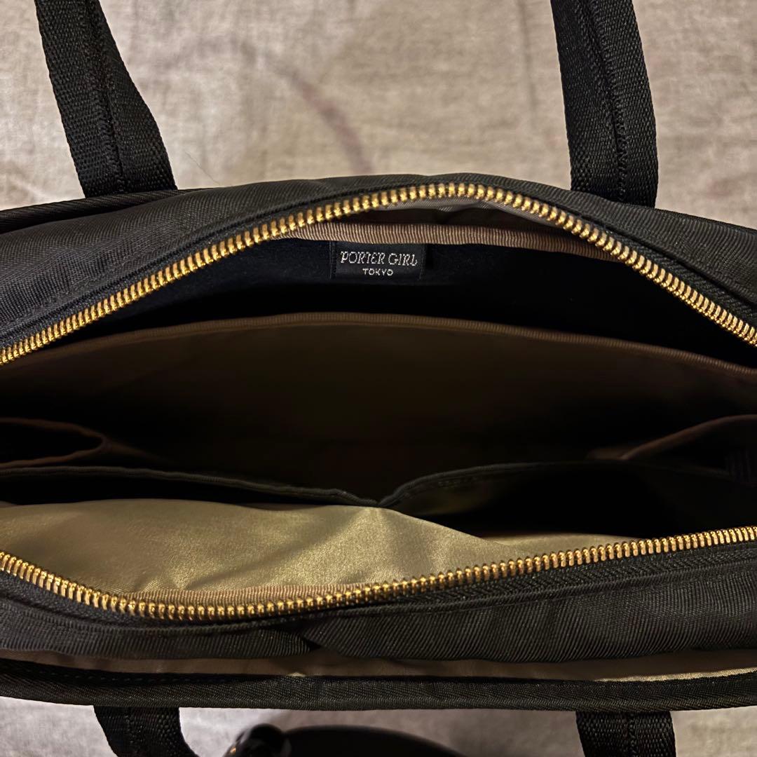 【美品】PORTER GRILビジネスバッグ ブラック
