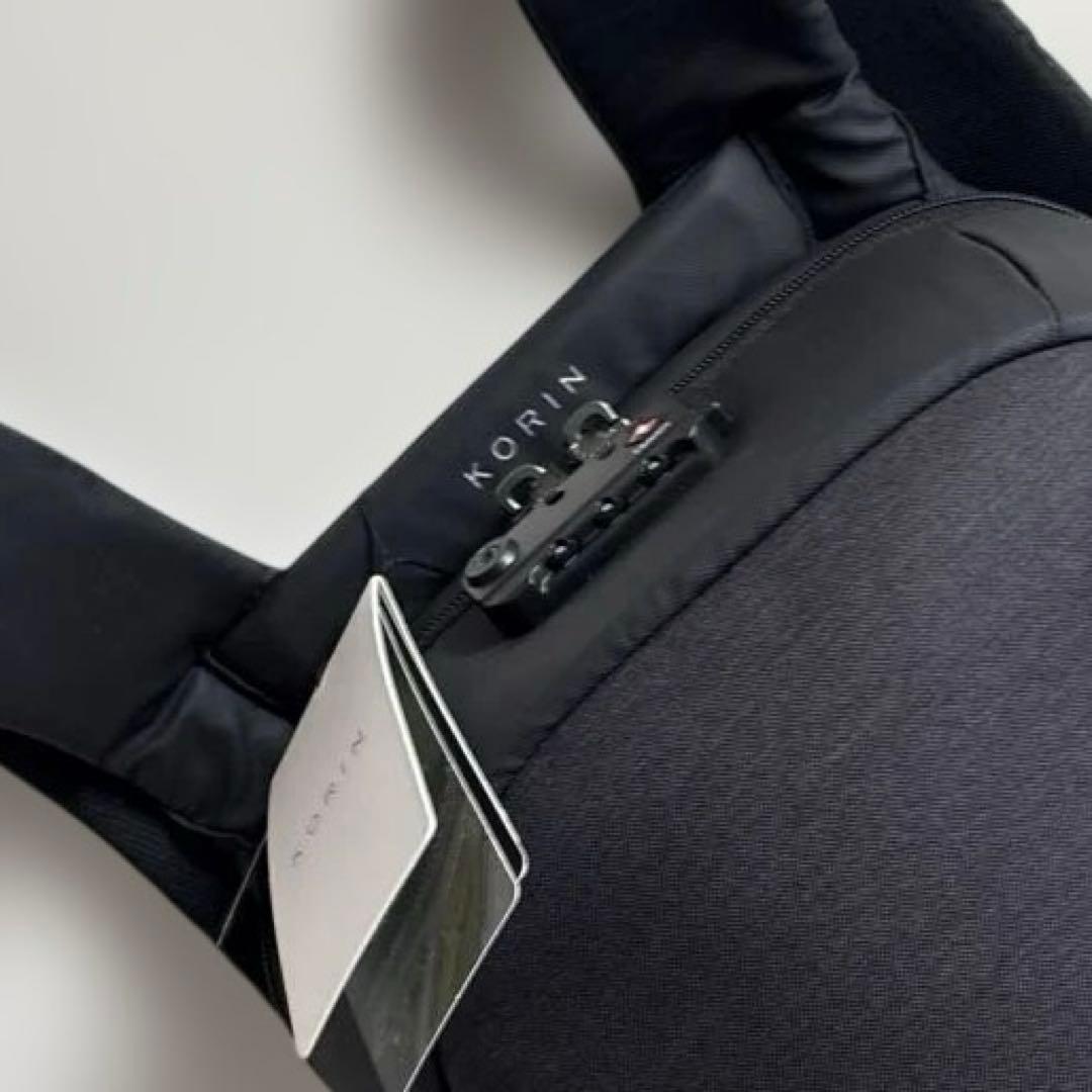 KORIN DESIGNコリンデザインブラックバックパック大容量