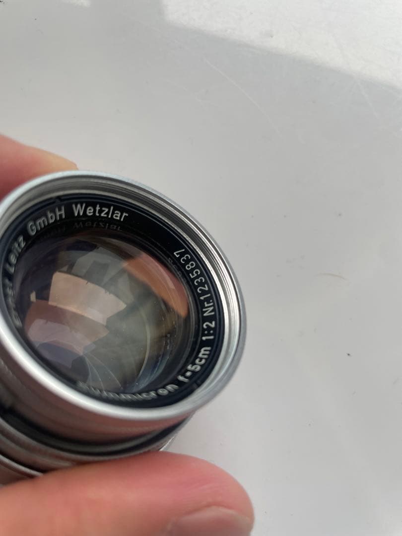 Leica Ernst Leitz Summicron 50mm f/2 レンズ
