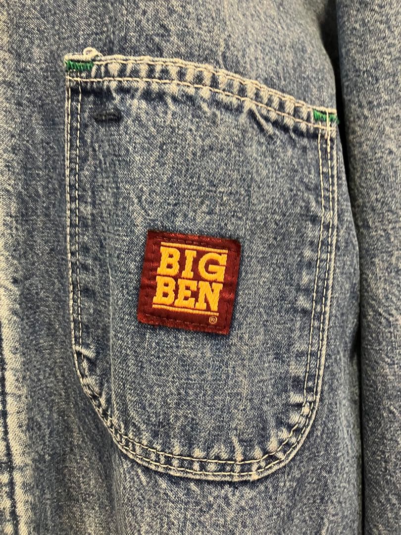 り*と様 BIG BEN デニムカバーオール ジャケット ブランケットライナー