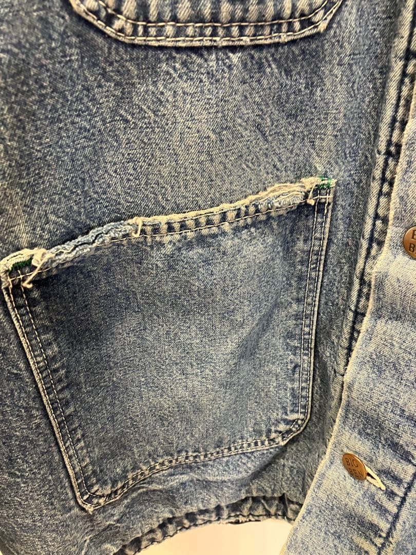 り*と様 BIG BEN デニムカバーオール ジャケット ブランケットライナー