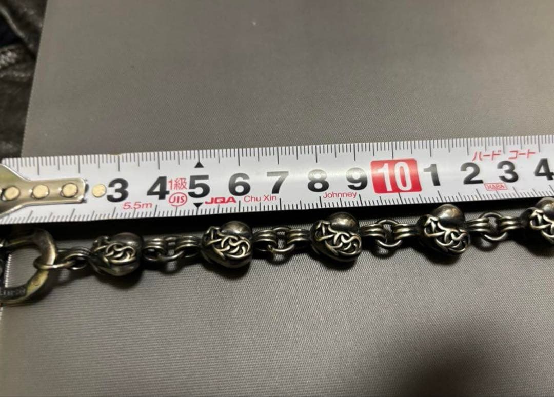 H*i様 ハートウォレットチェーン ９２５シルバー刻印