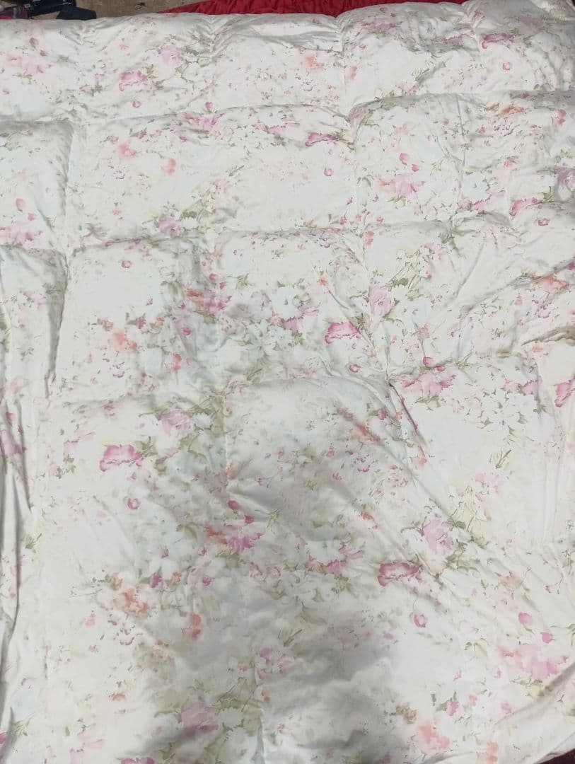 羽毛掛け布団　東陽産業株式会社レプリ　ダブルサイズ　ダウン95%　羽毛0.9㌔