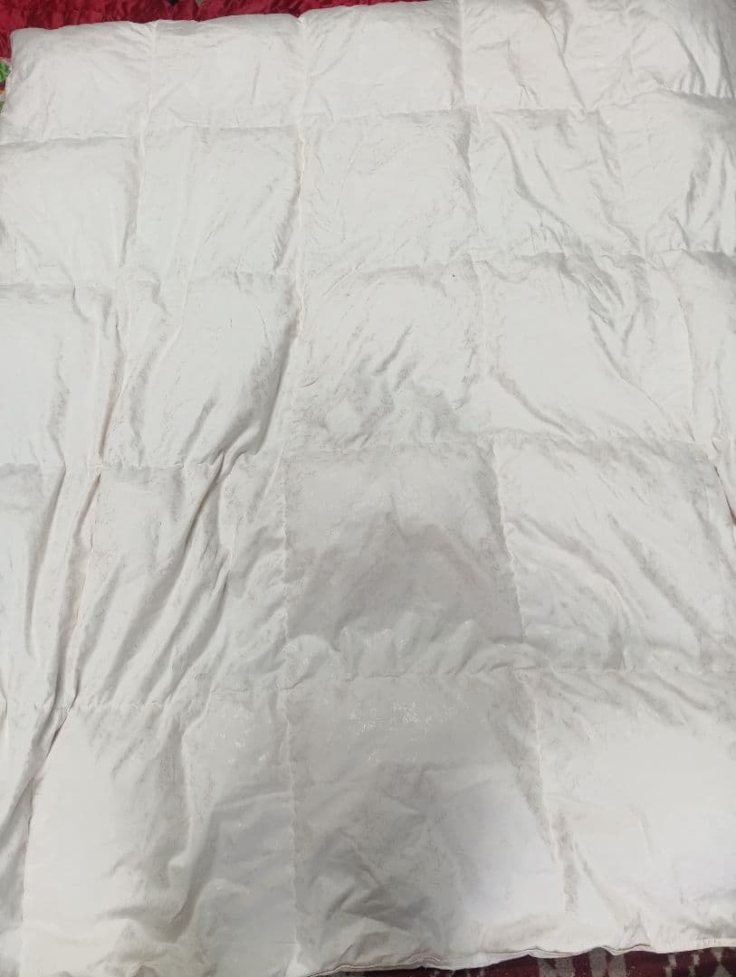 羽毛掛け布団　東陽産業株式会社レプリ　ダブルサイズ　ダウン95%　羽毛0.9㌔