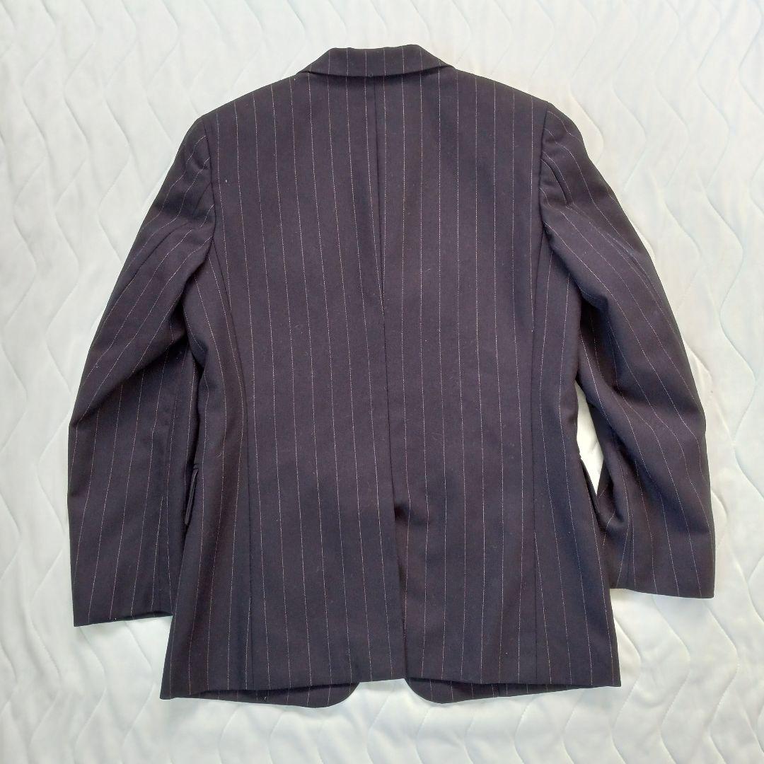 ラルフローレン フォーマルスーツ 150 ネイビー ストライプ ジャケット