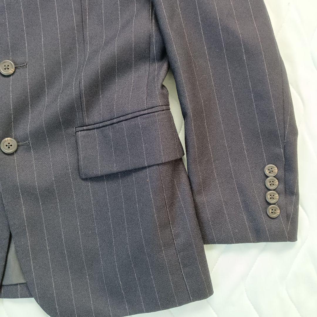 ラルフローレン フォーマルスーツ 150 ネイビー ストライプ ジャケット
