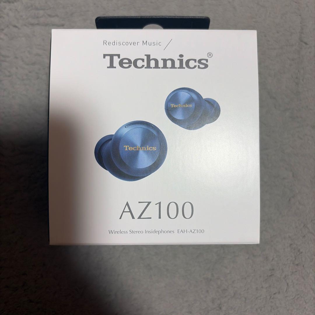 Technics EAH-AZ100 ワイヤレスイヤホン 限定色 ブルー