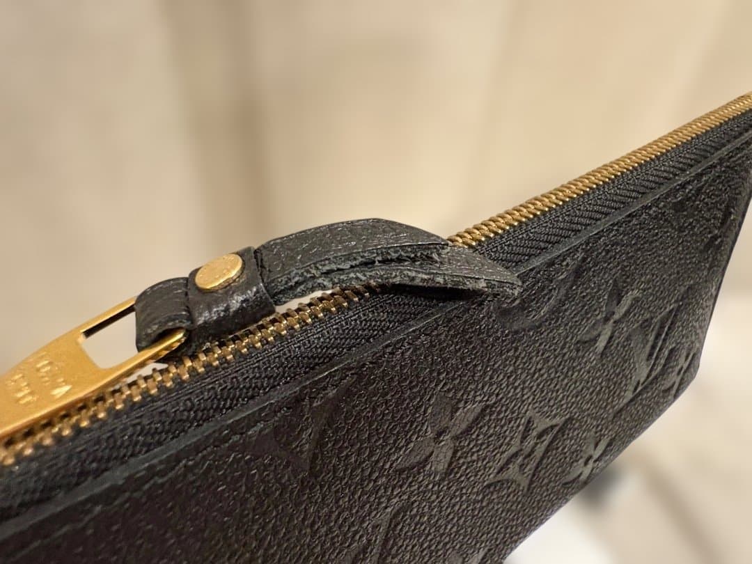 【袋付き】美品ルイヴィトン アンプラントノワール キュリューズケース