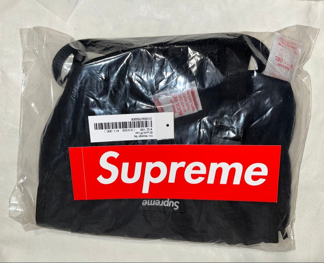 supreme Mini Messenger Bag 25ssブラック