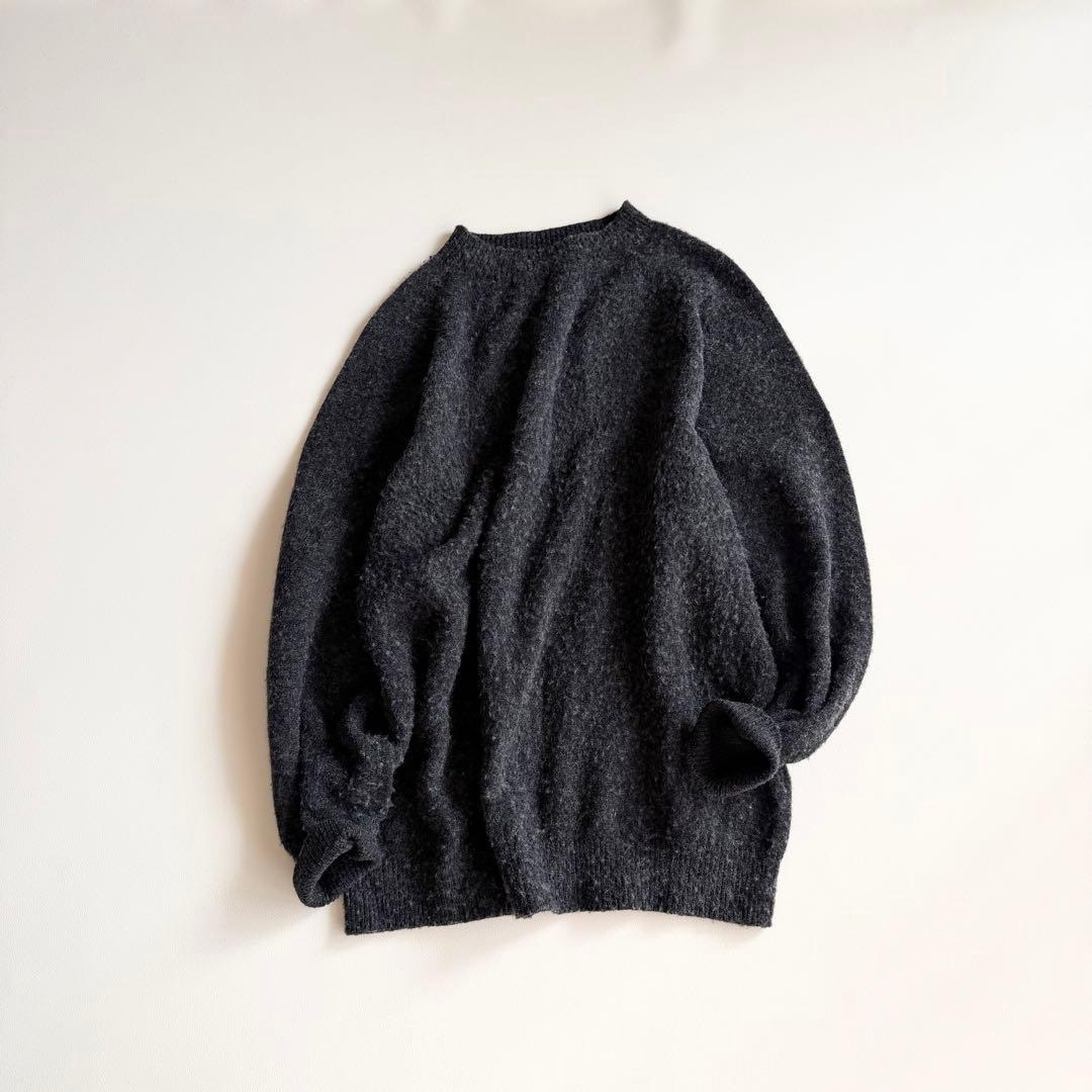 美品　CONFECT　コンフェクト　チーゼルニット　2024 グレー　長袖