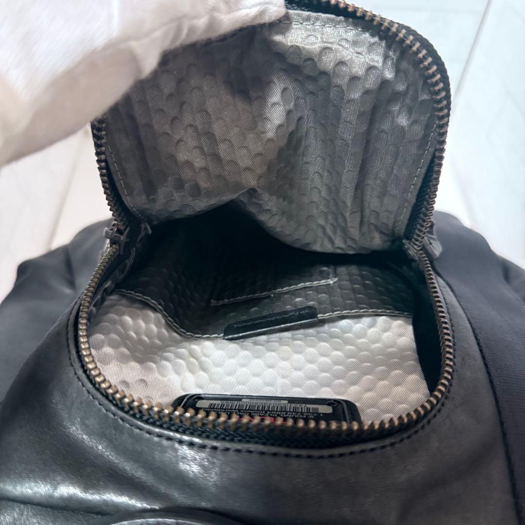 希少 トゥミ アルファブラボー ルジュヌ リュック オールレザー ブラック