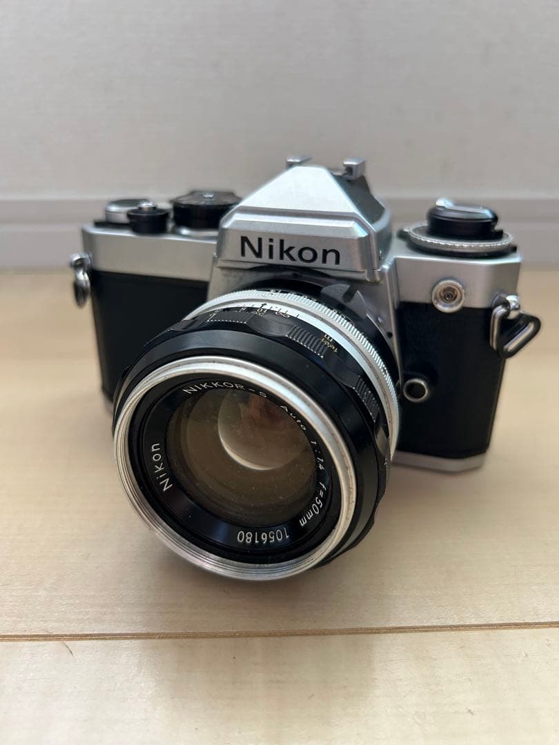 Nikon FE フィルムカメラ 50mm レンズ付き ニコン