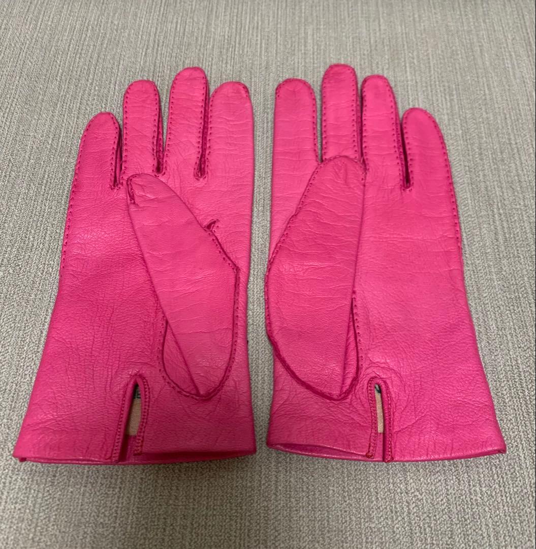 シャネル CHANEL グローブ 手袋 レザー ココマーク レア物