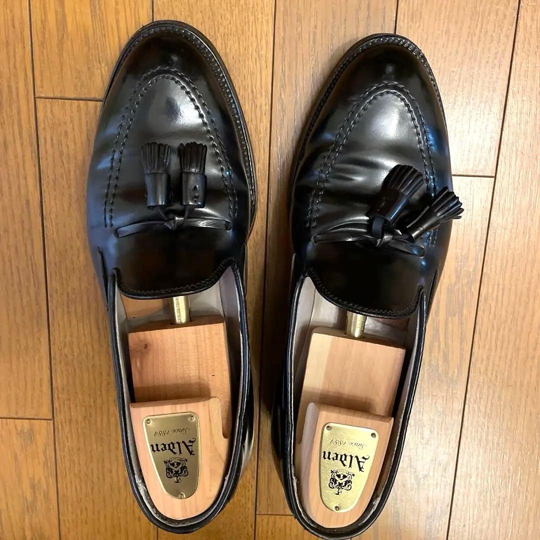 【オメガ様の専用】Alden黒コードバンタッセルローファー664