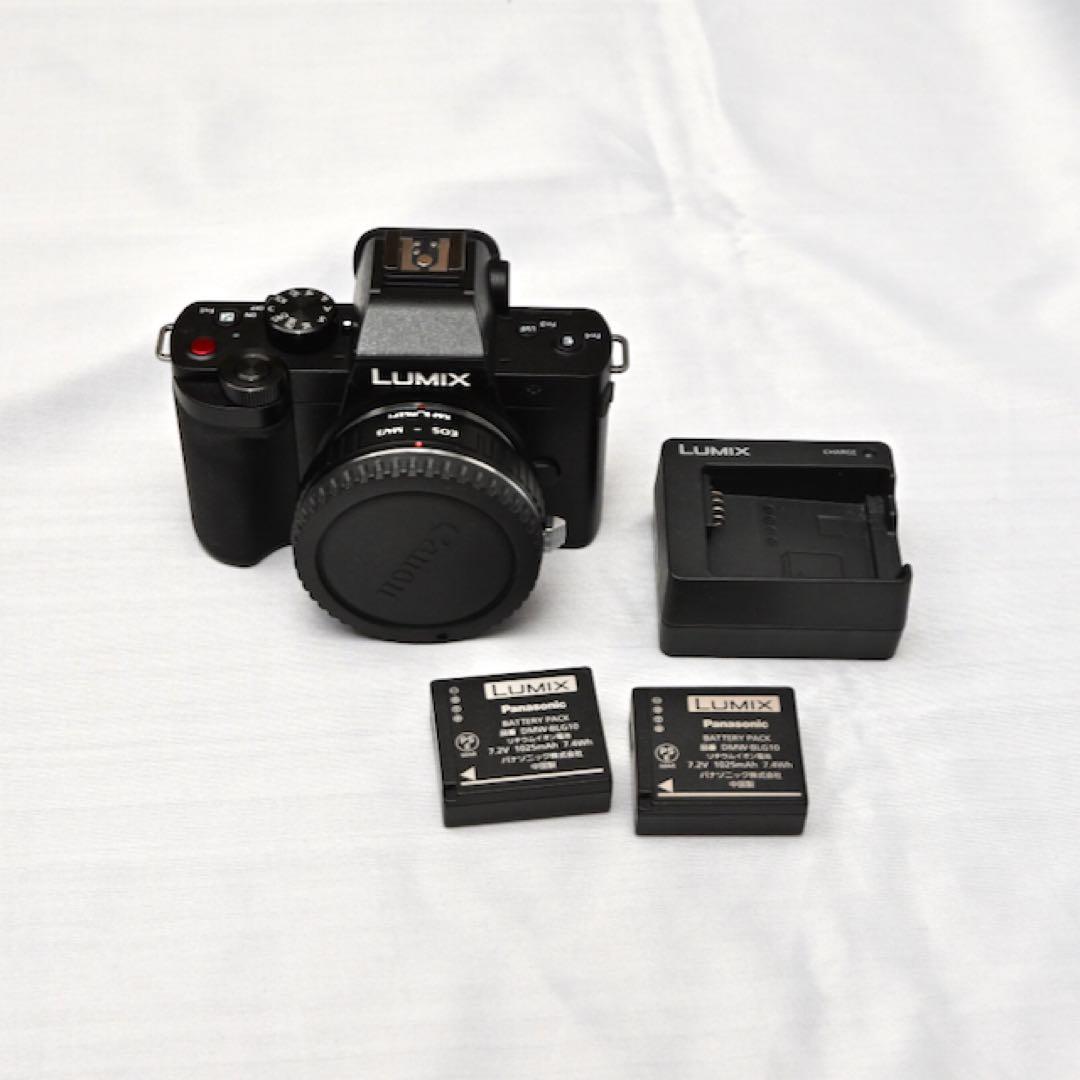 LUMIX G100D ミラーレス一眼 ボディ バッテリー3個付き