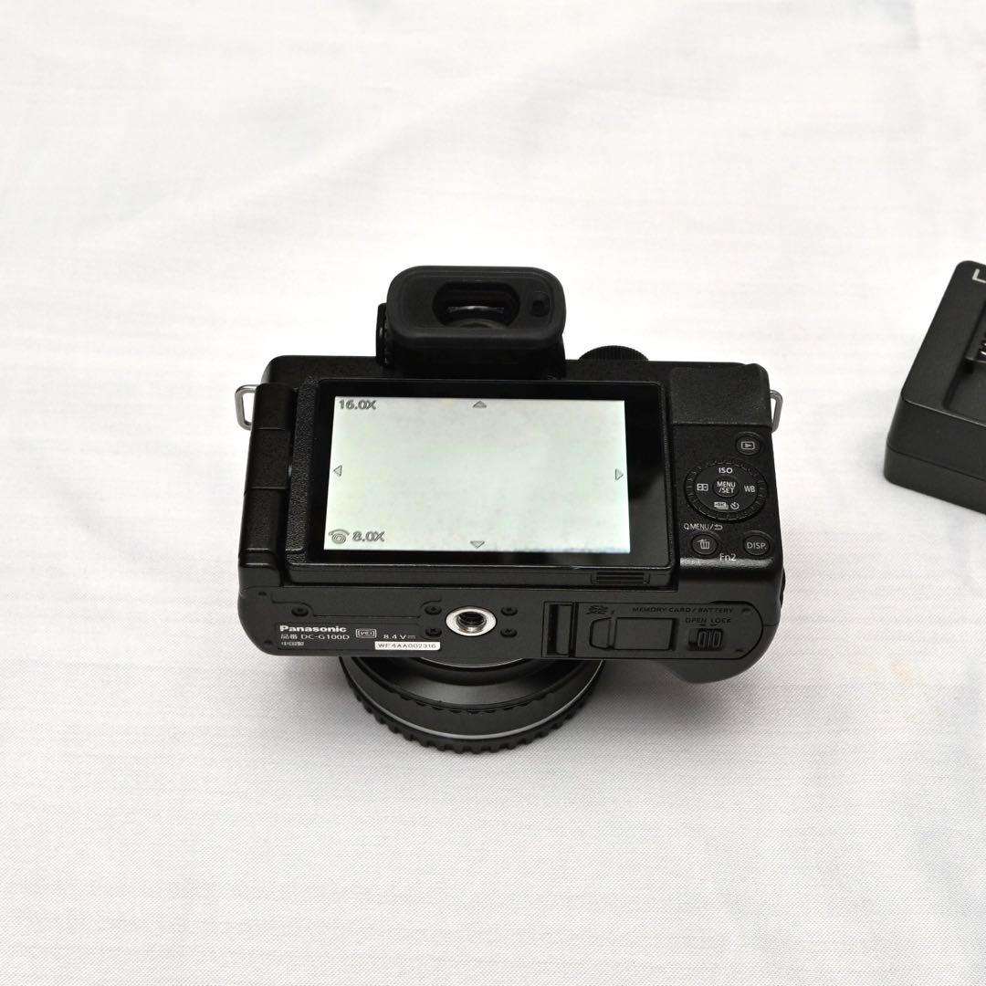 LUMIX G100D ミラーレス一眼 ボディ バッテリー3個付き