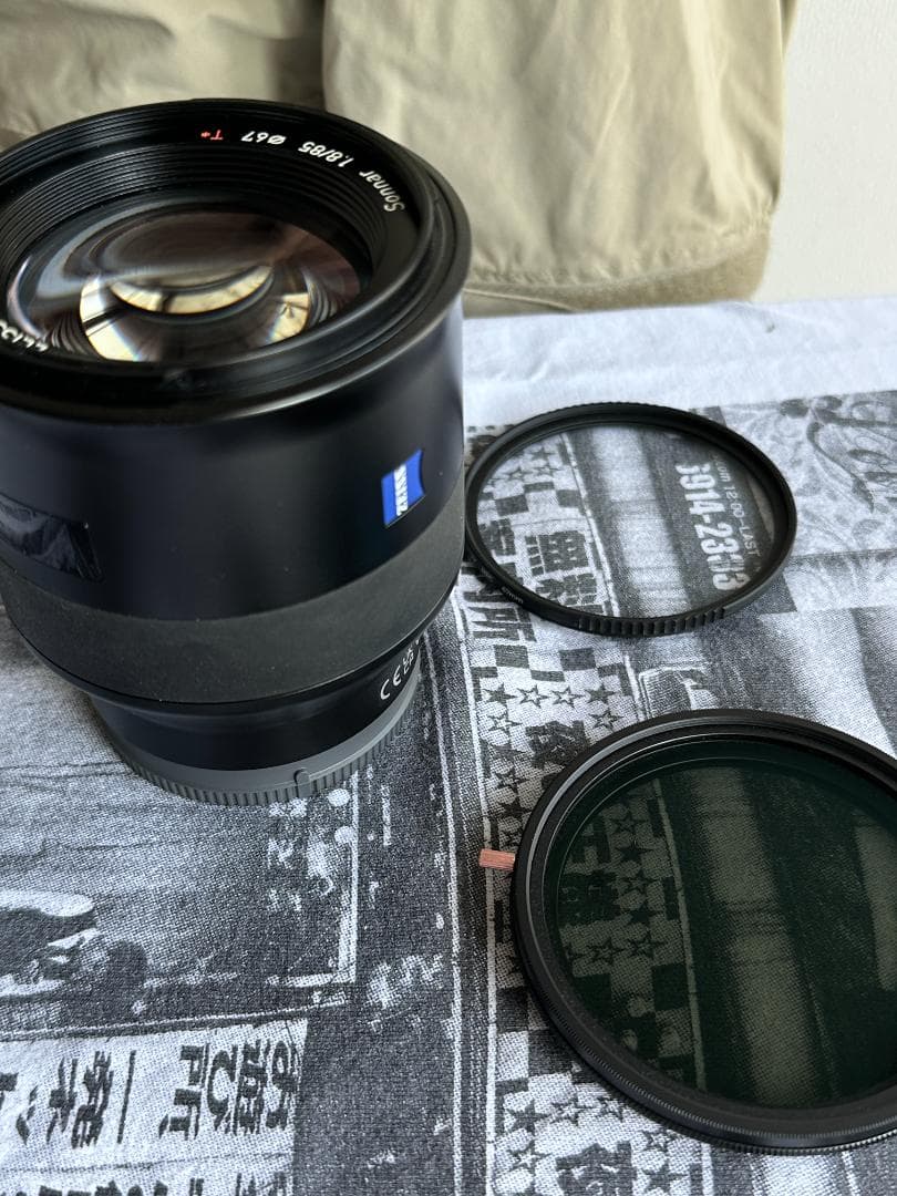 レンズ(単焦点) Carl Zeiss Batis 1.8/85 + ND/UV Filter