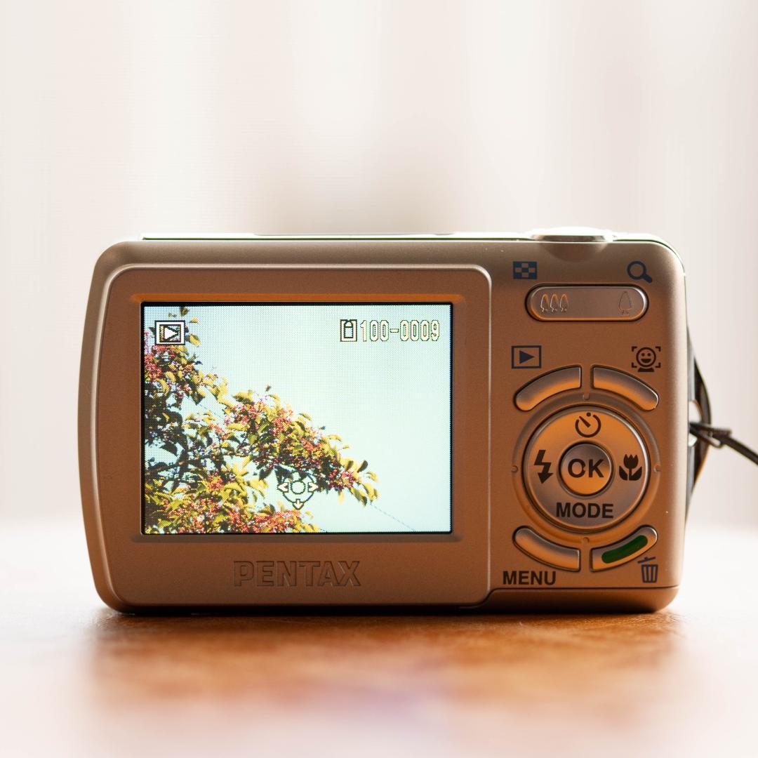 【単3電池で動く平成レトロなコンデジ】PENTAX optio E70