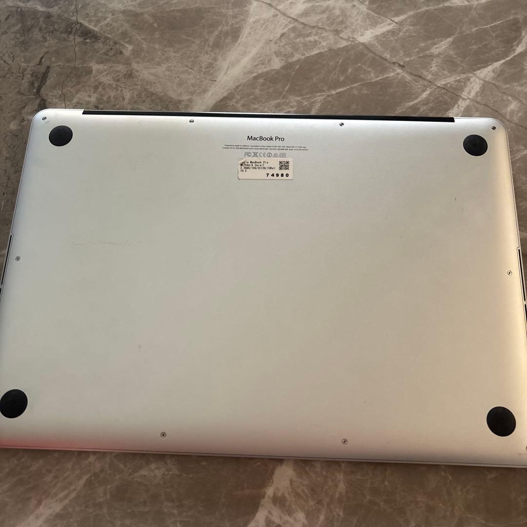 Apple MacBook Pro 16G/S512G 15インチ