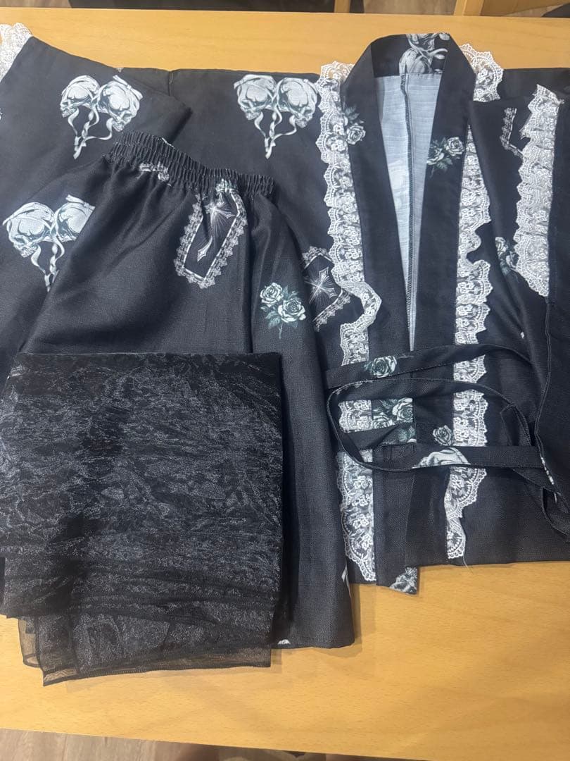 Palelfy パルエルフィー 浴衣ドレス ブラック