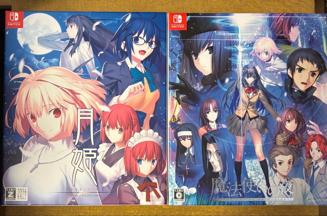 月姫(初回限定版)と魔法使いの夜(初回限定版)セット　Switch