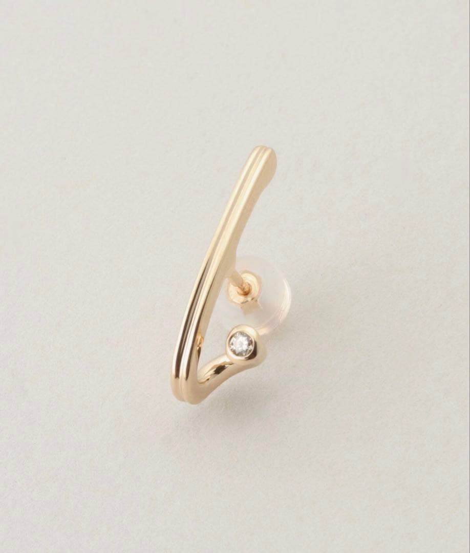 HIROTAKA Drosera Diamond Earring 左耳用ピアス