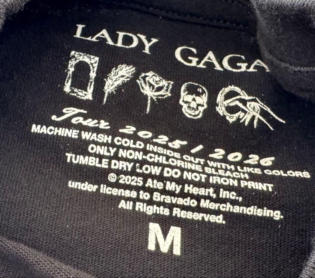 (新品)レディーガガ VIPGOLD 最前列 Tシャツ M〜最安値〜
